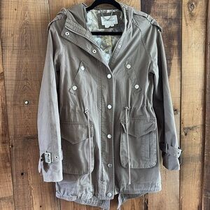 BCBGeneration Women's Tan Parka Jacket XS